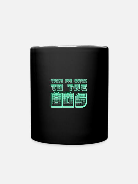 80s Kids - Tasse einfarbig - Schwarz