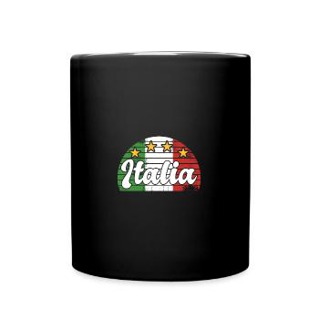 italie d’été - Mug uni - noir - Devant