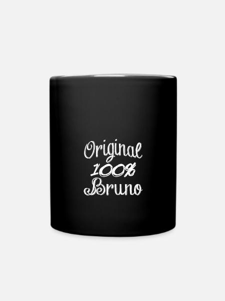 Original 100% Bruno - Tasse einfarbig - Schwarz