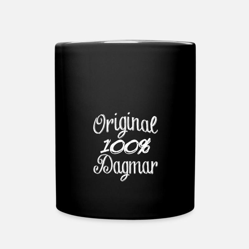 Original 100% Dagmar - Tasse einfarbig - Schwarz