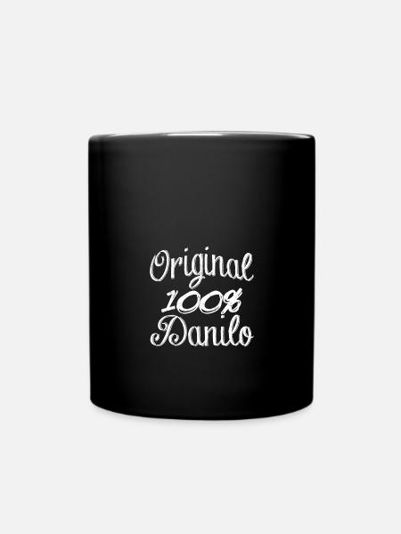 Original 100% Danilo - Tasse einfarbig - Schwarz