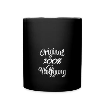 Original 100% Wolfgang - Full Colour Mug - black - Front