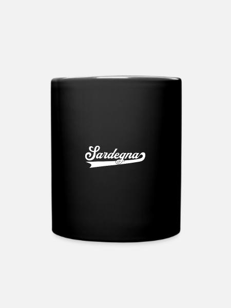 Sardaigne - Mug uni - noir