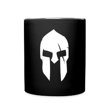 Conception spartiate - Mug uni - noir - Devant
