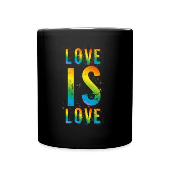 Love is love - Full Colour Mug - black - Front