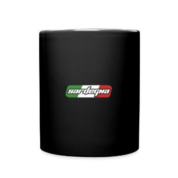 sommer italia - Tasse einfarbig - Schwarz - Vorne