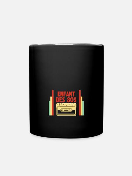 enfant des 80s - Mug uni - noir