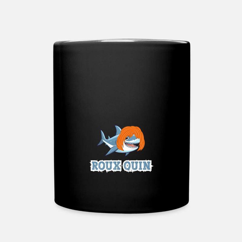 roux quin - Mug uni - noir
