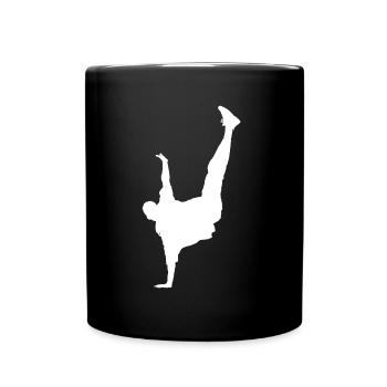 Breakdance breakdancer breakdance cadeau enfant - Mug uni - noir - Devant