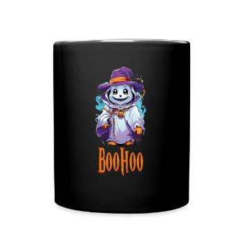 Halloween Ghost Ghost BooHoo Funny - Full Colour Mug - black - Front