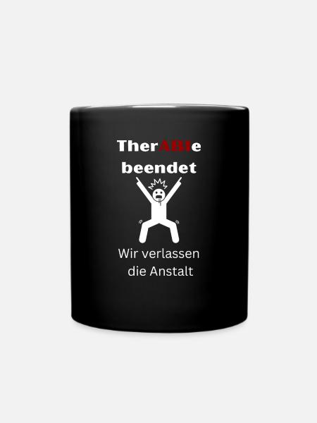 TherABIe finishes white - Full Colour Mug - black