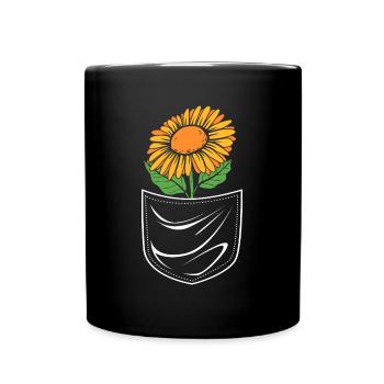 Floristry Florist Florist Bouquet - Full Colour Mug - black - Front