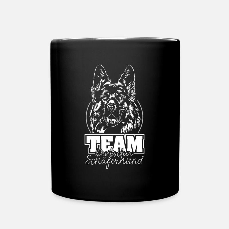 TEAM Deutscher Schäferhund IGP Hundesport Wilsigns - Tasse einfarbig - Schwarz