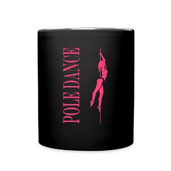 Women's pole dancing pole dancing - Full Colour Mug - black - Front