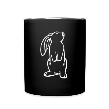 Ostern - Tasse einfarbig - Schwarz - Vorne