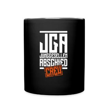 jga bachelor party crew - Full Colour Mug - black - Front