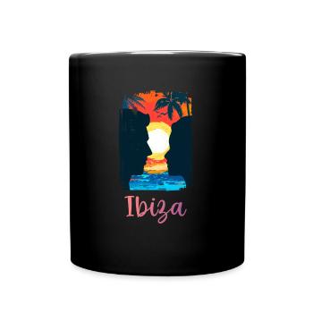 Ibiza - Tasse einfarbig - Schwarz - Vorne