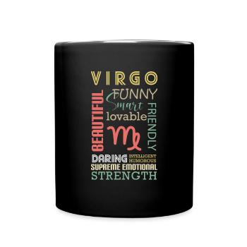 Horoscope Element Planet - Full Colour Mug - black - Front