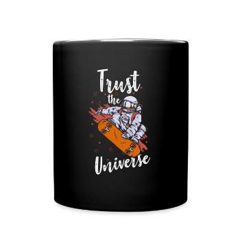 stars astronomy moon - Full Colour Mug - black - Front