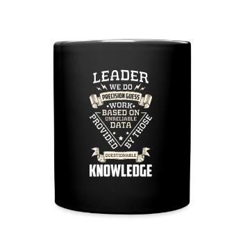 Occupation du travail Chef de département Employé - Mug uni - noir - Devant