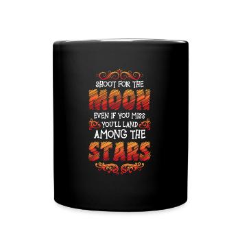 Stars Sun - Full Colour Mug - black - Front
