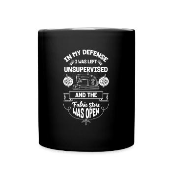 Tailor Lingerie Closer - Full Colour Mug - black - Front