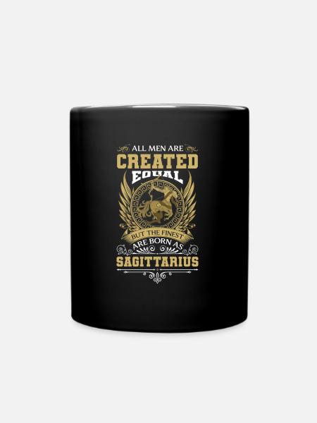 Sagittarius November Constellation - Full Colour Mug - black