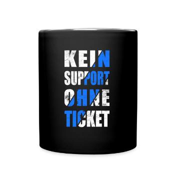 Systemadministrator Informatiker Büro IT Shirt - Tasse einfarbig - Schwarz - Vorne