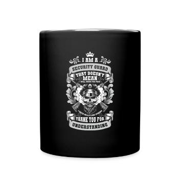 Security Service Security Service - Full Colour Mug - black - Front