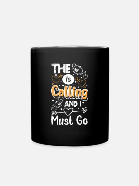 Tea Drinker Tea Bags Green Tea Chamomile Tea - Full Colour Mug - black