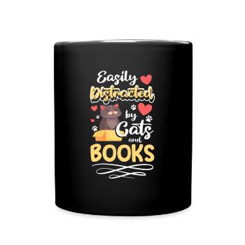 Cats Kitten Master - Full Colour Mug - black - Front