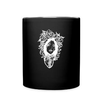 Broken heart women - Mug uni - noir - Devant