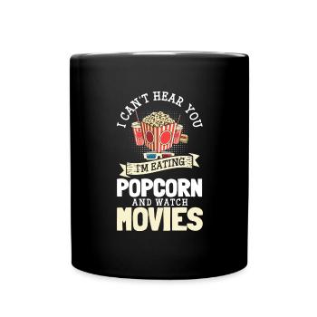 Film Film-Zitate Staff - Tasse einfarbig - Schwarz - Vorne