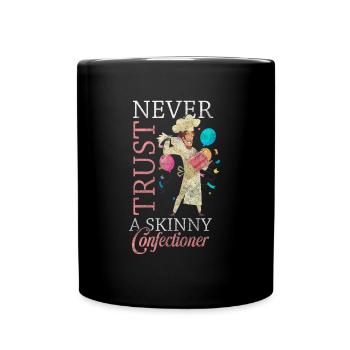 Gâteau Cupcake Bonbon - Mug uni - noir - Devant