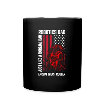 Machine Mechanic Engineer Technician - Full Colour Mug - black - Front
