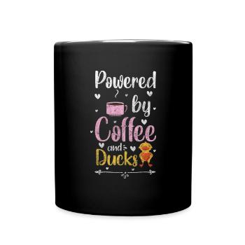 Canards Animal Canard volant Nature - Mug uni - noir - Devant