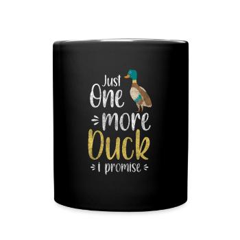 Canard Charlatan Flying Duck - Mug uni - noir - Devant