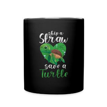 Défenseurs des droits des animaux Conservation de la nature Amour animal Sans viande - Mug uni - noir - Devant