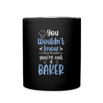 baking, confectioner, baked goods, delicious - Full Colour Mug - black - Front