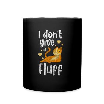 Mir egal Anti Sozial Nein Sarkasmus - Tasse einfarbig - Schwarz - Vorne