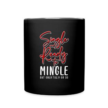 Seul amour solitaire - Mug uni - noir - Devant