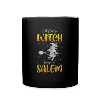 Hexerei Frauen Zauberei Wicca - Tasse einfarbig - Schwarz - Vorne