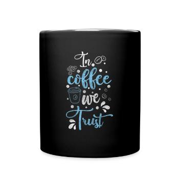 Barman Cafetière Espresso Matin grouch - Mug uni - noir - Devant