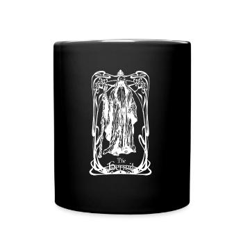 Tarotkarte Der Einsiedler - Tasse einfarbig - Schwarz - Vorne
