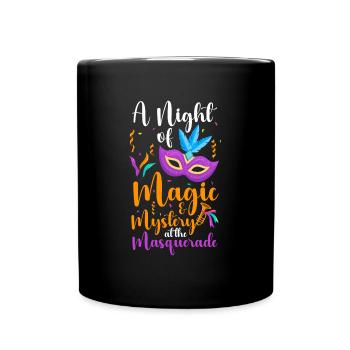 Masquerade Festival Second Face - Full Colour Mug - black - Front