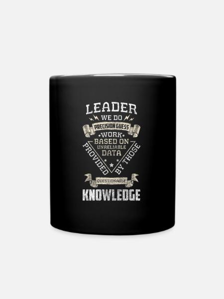 mitarbeiter manager bürohumor - Tasse einfarbig - Schwarz