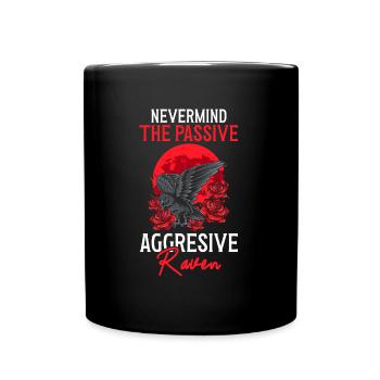 Mythologie Âme Hugin - Mug uni - noir - Devant