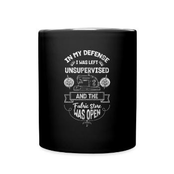 Profession de l’habillement Tailleur sur mesure - Mug uni - noir - Devant