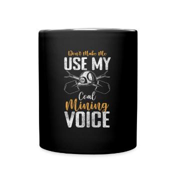 Miner's - Full Colour Mug - black - Front