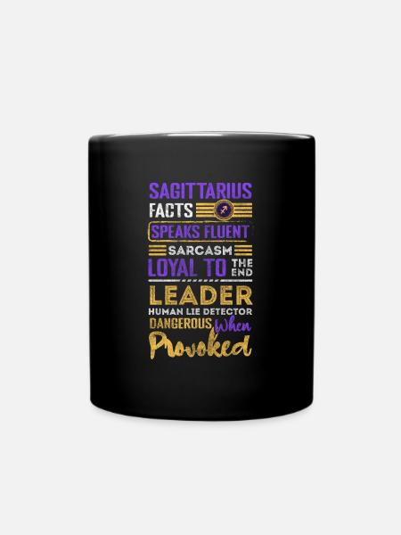 Schütze November Astrologie Konstellation - Tasse einfarbig - Schwarz